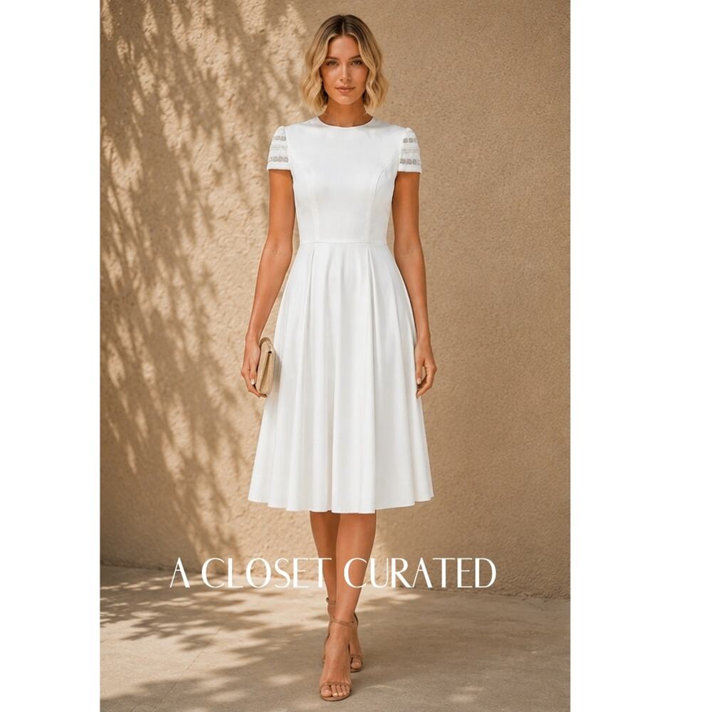 Mac Duggal 2 White